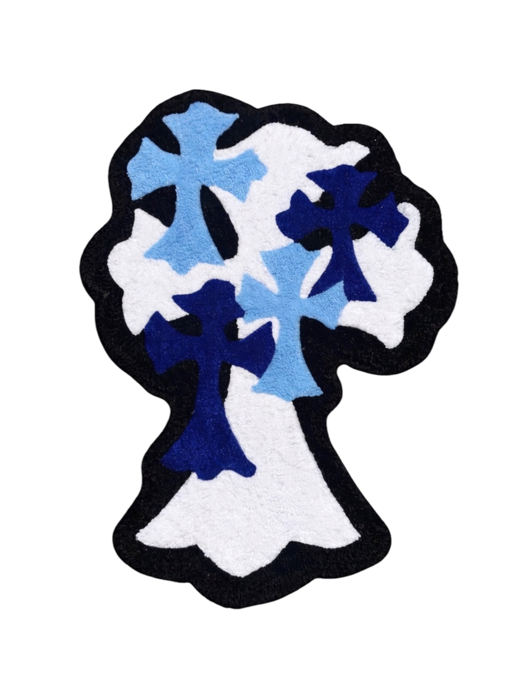 Blue Cross Rug