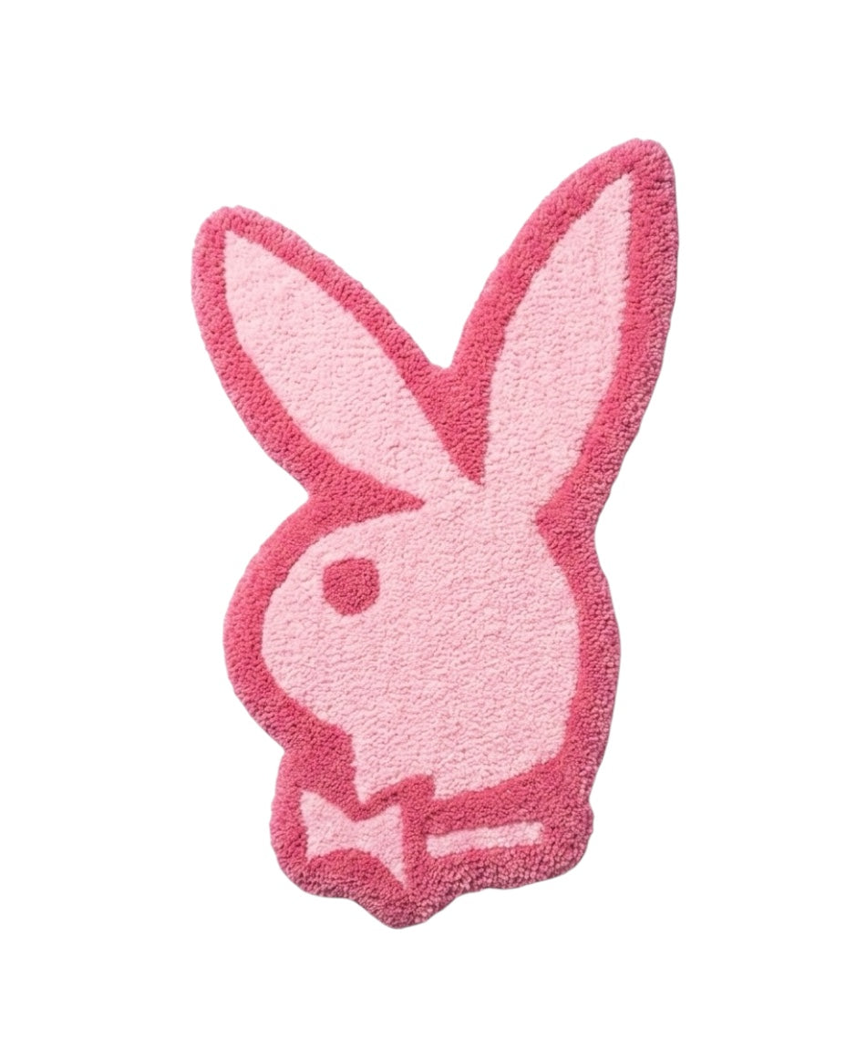 Pink Bunny Rug
